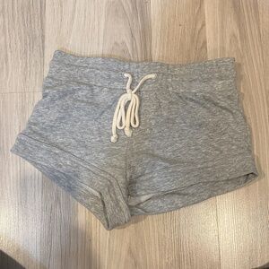 Urban Outfitters Gray Knit Drawstring Athletic Shorts